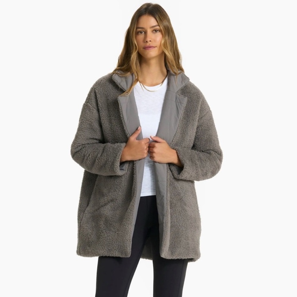 NWT Vuori Cozy Sherpa Blazer. XS/S